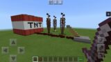 Largest TNT vs SIRENHEAD in Minecraft PE
