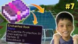 MAKING A FISHING FARM | GOT ENCHANTED BOOK | MINECRAFT GAMEPLAY #7