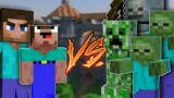 *ME AND MY BROTHER VS ZOMBIES* || MINECRAFT || DAB BOY || HINDI GAMEPLAY ||