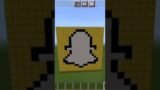 MINECRAFT ART SNAPCHAT HOW TO MAKE BEAUTIFUL NEW PART 3