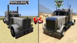 MINECRAFT BIG TRUCK VS GTA 5 BIG TRUCK – WHICH IS BEST?