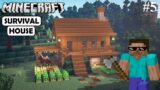 MY NEW HOUSE IN MINECRAFT SURVIVAL SERIES | MINECRAFT IN HINDI GAMEPLAY | AYUSH MORE