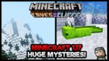 MYSTERY! Minecraft 1.17 Caves and Cliffs Update TOP SECRETS! (Green Axolotl + New Biome?)