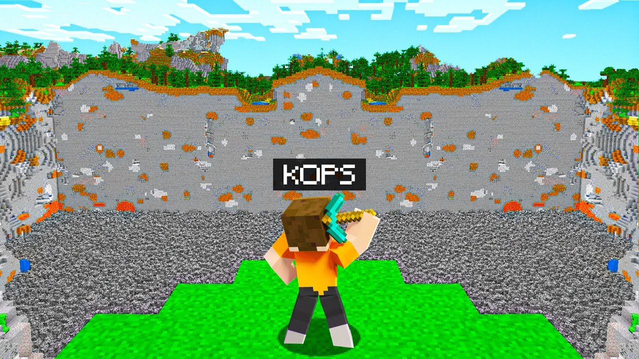 Mine 1 Block = 1,000 Blocks Break (Minecraft) Minecraft videos