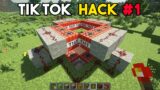 Minecraft Amazing Tik Tok Hack #1