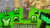 Minecraft BUT Villagers Drop Their Armor!