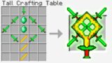 Minecraft BUT You Can Craft EMERALD MULTI SWORD