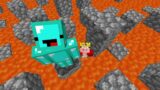 Minecraft, But Lava Rises Every 10 Seconds VS Technoblade