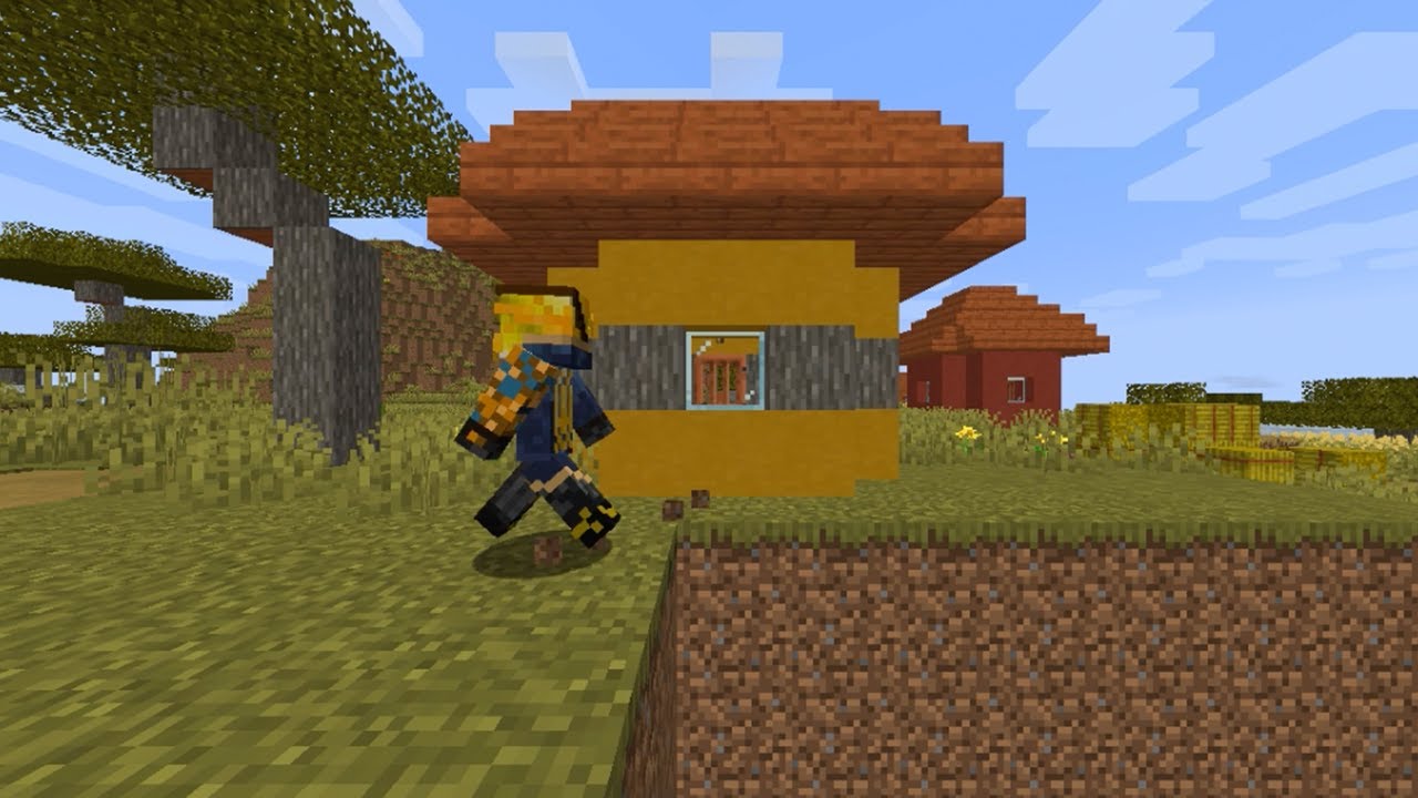 Minecraft, But The Blocks Below You Disappear as You Walk Minecraft videos