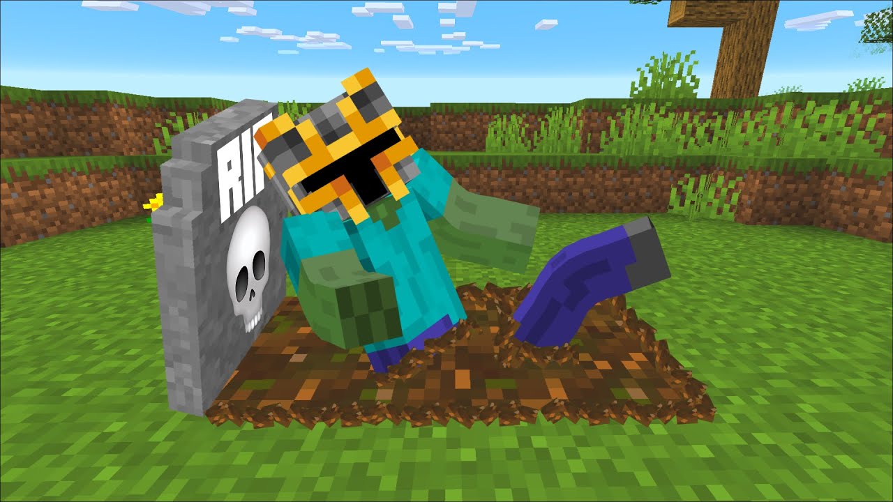 Minecraft MORPH IN TO A ZOMBIE AFTER DEATH MOD / SURVIVE AS A ZOMBIE
