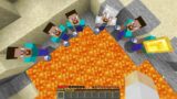 Minecraft Manhunt but if you die the Hunters LOSE…