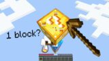 Minecraft Manhunt but you only get 1 Lucky Block..