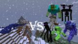 Minecraft Mob Battle [] Lightning Dragon vs Mutants & More