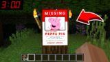 Minecraft : PEPPA PIG WENT MISSING?(Ps3/Xbox360/PS4/XboxOne/PE/MCPE)