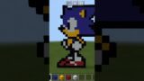 Minecraft Pixel Art Tutorial How To Make  -Sonic New