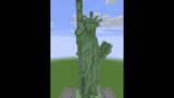 Minecraft Statue of Liberty Timelapse