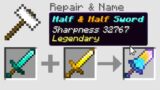 Minecraft UHC but you can craft mixed swords..