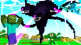 Minecraft | Wither Storm Vs Titan Zombie Fight With Oggy And Jack | Minecraft Pe | In Hindi |