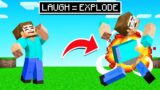 Minecraft YOU LAUGH = EXPLODE (Try Not To Laugh)