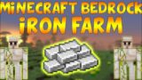 Minecraft bedrock iron farm 400/h /short video/