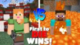 Minecraft but the first to DIE wins…