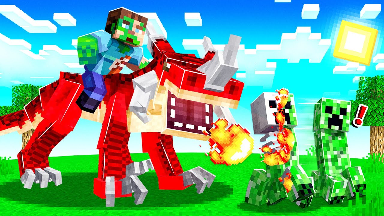 NEW *OVERPOWERED* PET DRAGON IN MINECRAFT! Minecraft videos