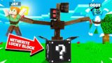 OGGY PRANKED ME WITH NETHERITE LUCKY BLOCKS IN MINECRAFT