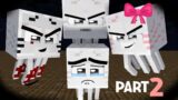 PART 2: "GHAST'S LIFE" – Monster School Will Miss You Ghast! – SAD Minecraft Animation