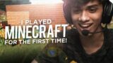 PLAYING Minecraft For the First Time | part-1