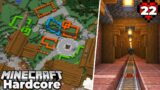 Planning the Final Village Buildings in Minecraft 1.16 Hardcore Survival