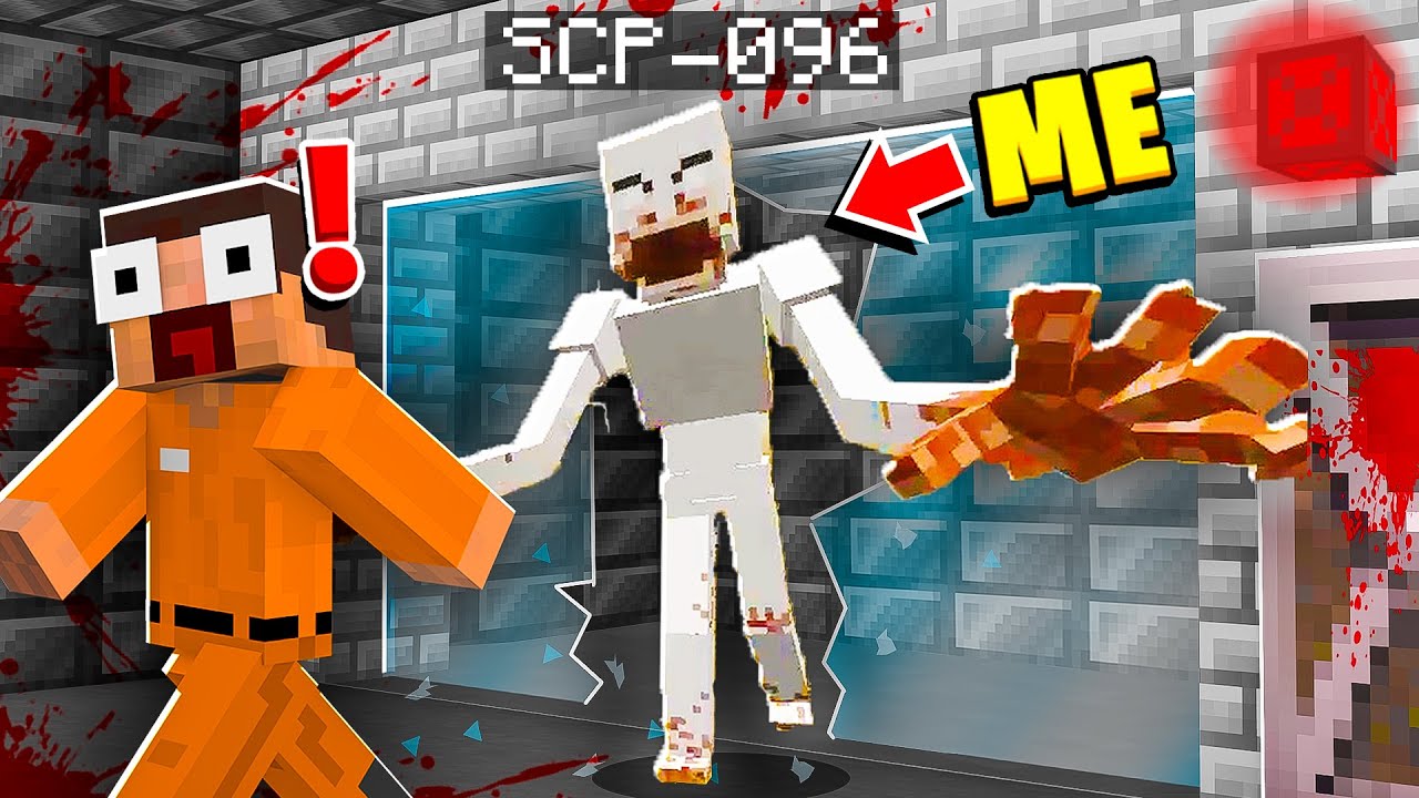 Playing as SCP-096 in MINECRAFT! - Minecraft Trolling Video - Minecraft ...