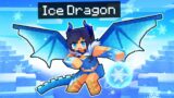 Playing as the ICE DRAGON in Minecraft!