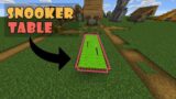 Pool Table / Snooker Table in Minecraft | Tutorial