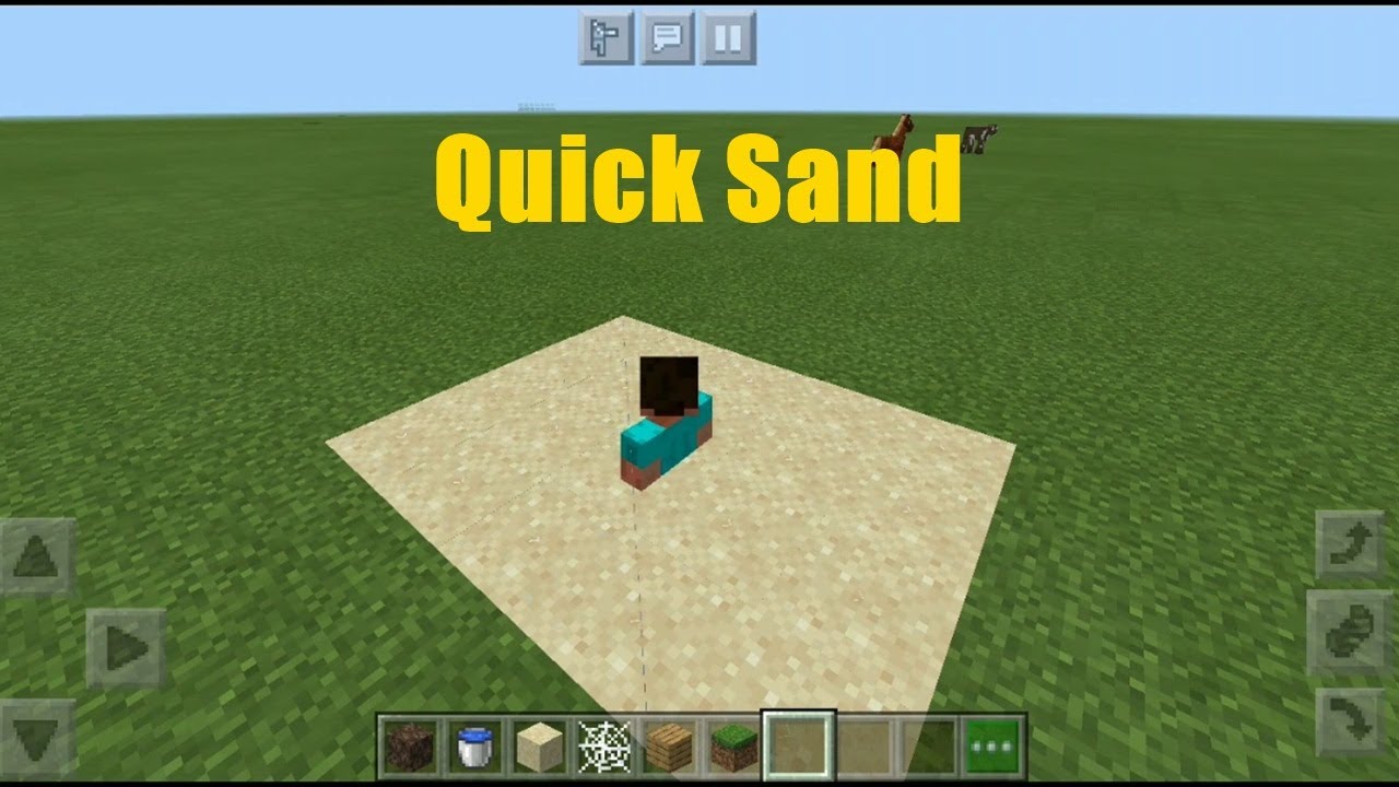 Quick Sand in Minecraft Tutorial Minecraft videos