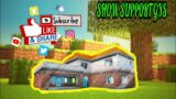 SHOW YOUR SUPPORT | ROAD TO 1K PUBG SQUAD HOUSE | MINECRAFT | #shorts #short_video #roadto1k