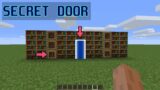 Secret Door in Minecraft || Tutorial