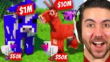 Selling EXOTIC Mobs In Minecraft To Random Players
