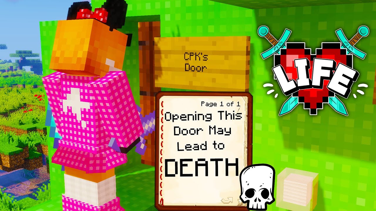 THE DEATH DOOR? - Minecraft X Life SMP (55) - Minecraft videos