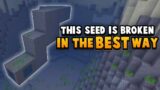 This Minecraft Seed Is SO BROKEN… In A Really useful Way