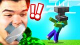 Try NOT TO LAUGH In MINECRAFT! (Laugh = LOSE DIAMONDS)