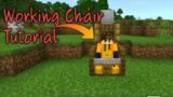 Working Chair | Phantom X | #shorts | Minecraft pe