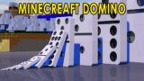 World's largest domino effect in minecraft world