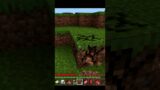 playing Minecraft survival for the first time