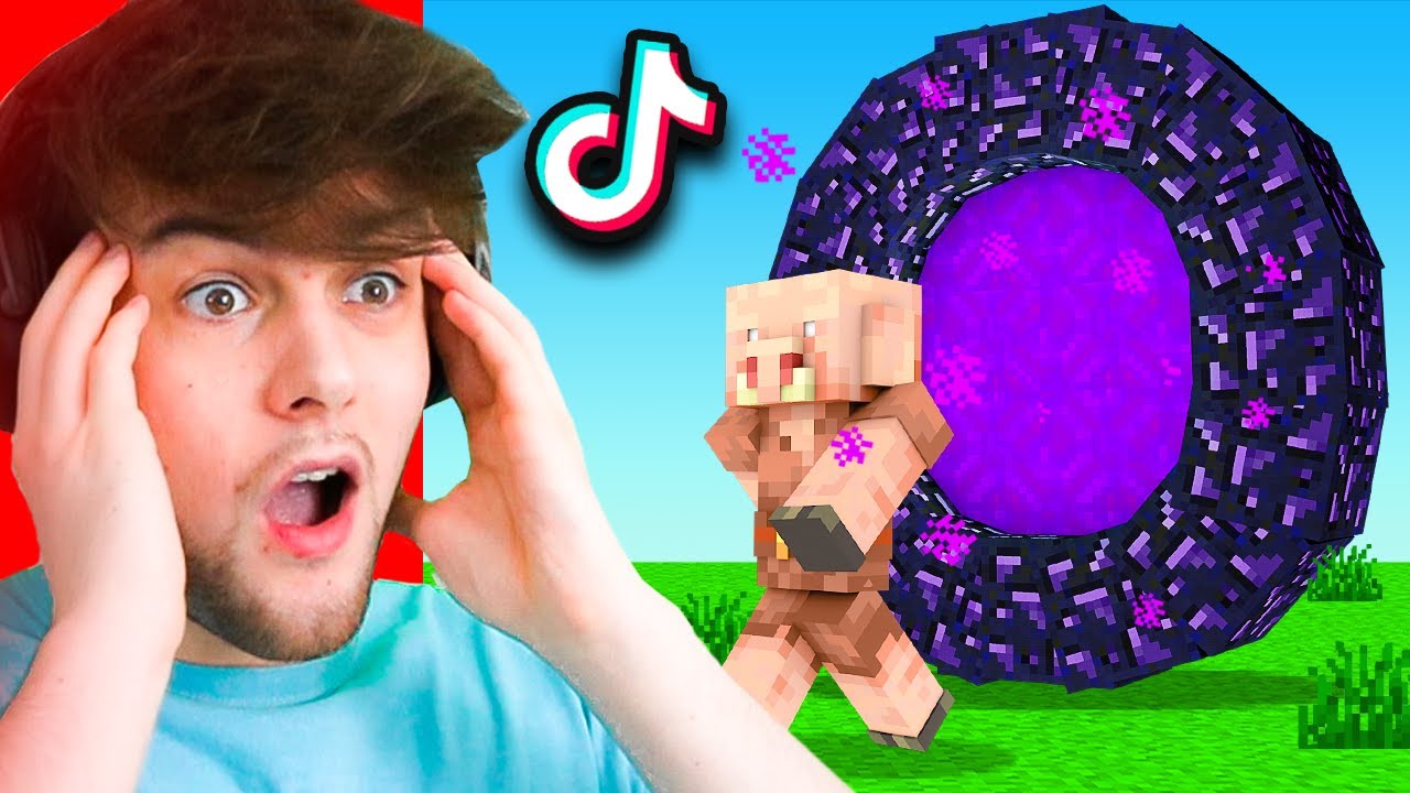 10 NEW TIKTOK MINECRAFT HACKS that WORK! - Minecraft videos