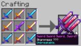 Minecraft UHC but you can craft a "Sword Sword Sword.. Sword?"..