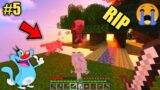 #5 | One Block | Rip My Dog **** | Oggy And Jack | Minecraft | In Hindi | Rock Indian Gamer |