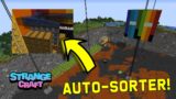 Auto-Sorting Storage System for Industrial Builds! | Minecraft 1.16 SMP Guide | StrangeCraft 26