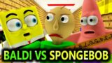 BALDI'S BASICS VS SPONGEBOB! (Official) Baldi Minecraft Animation Horror Game