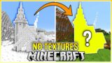 Building a Minecraft House with NO Textures?!?