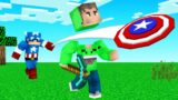 CAPTAIN AMERICA vs SPEEDRUNNERS in Minecraft!